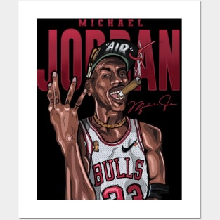 GOAT MJ23 Posters and Art